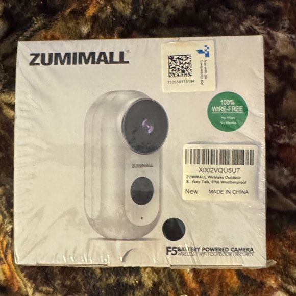 zumimall Other - Wireless Outdoor Camera - White